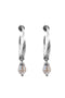 Mutiara Pearl Earrings - silver