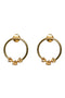Lucy Earrings Citrine - gold