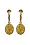 Wild Rose Earrings - gold