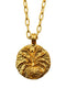 The golden Zodiac Necklace - Intuitive Cancer