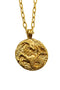 The golden Zodiac Necklace - Ambitious Capricorn