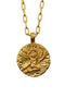 The golden Zodiac Necklace - Kind Virgo